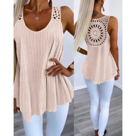 Hollow Out Crochet Lace Tank Top